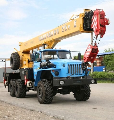 Возможности короткобазных кранов в Советском